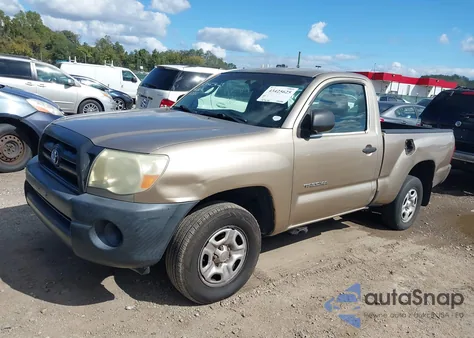 2006 Toyota Tacoma из США, поврежденный, VIN 5TENX22N96Z161087